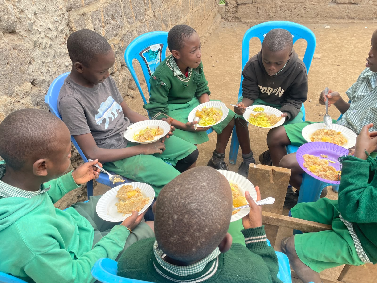 on going school feeding program